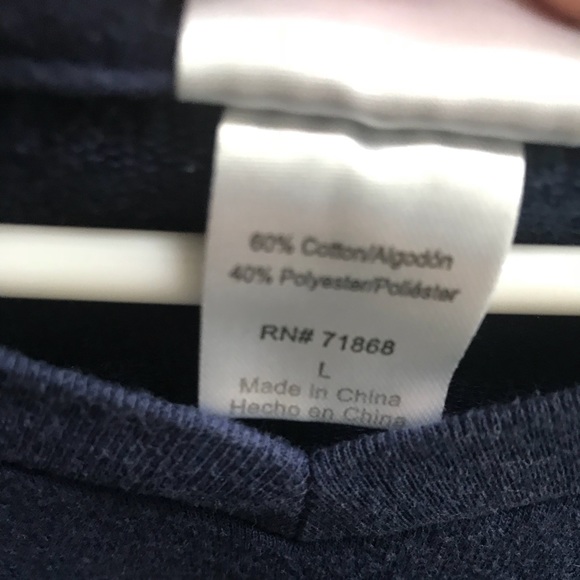 NASA Striped Varsity Crew-Neck Sweater - Picture 3 of 3